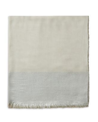 Foulard Carré Bloomingdale's Gavroche En Soie 100% - Motif Géométrique Multicolore - Occasion