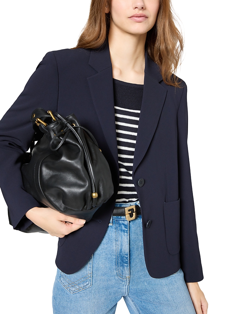 Gerard Darel Roanne Blazer In Navy