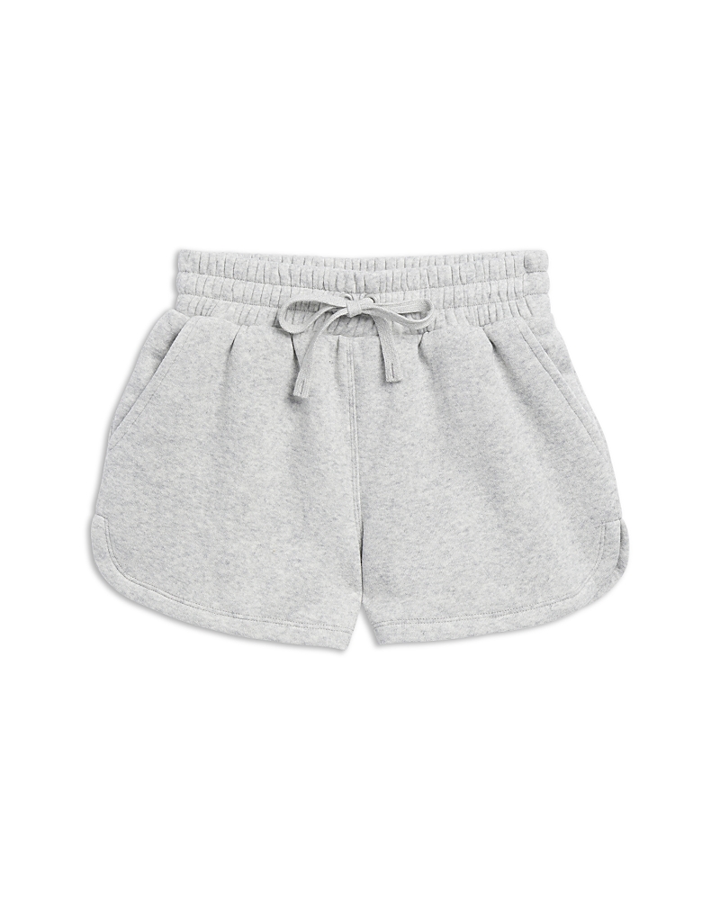 Shop Splendid Girls' Dream Sweat Shorts - Big Kid In Light Heather Grey