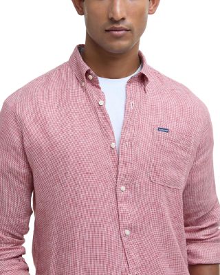 Linton Tailored Fit Long Sleeve Button Down Shirt