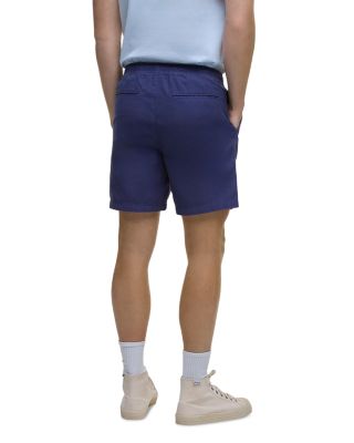 Regular Fit Washed Oxford Shorts