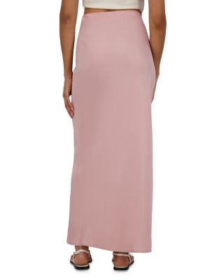 Brushed Straight Skirt