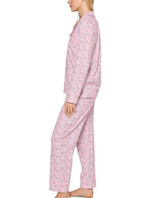 Fleurs de Rose Long Pajama Set