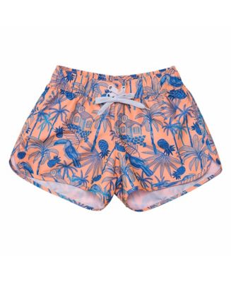 SNAPPERROCK Girls Tropicana Vacay Sustainable Board Shorts