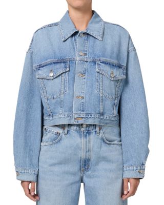 Palmer Cropped Denim Jacket