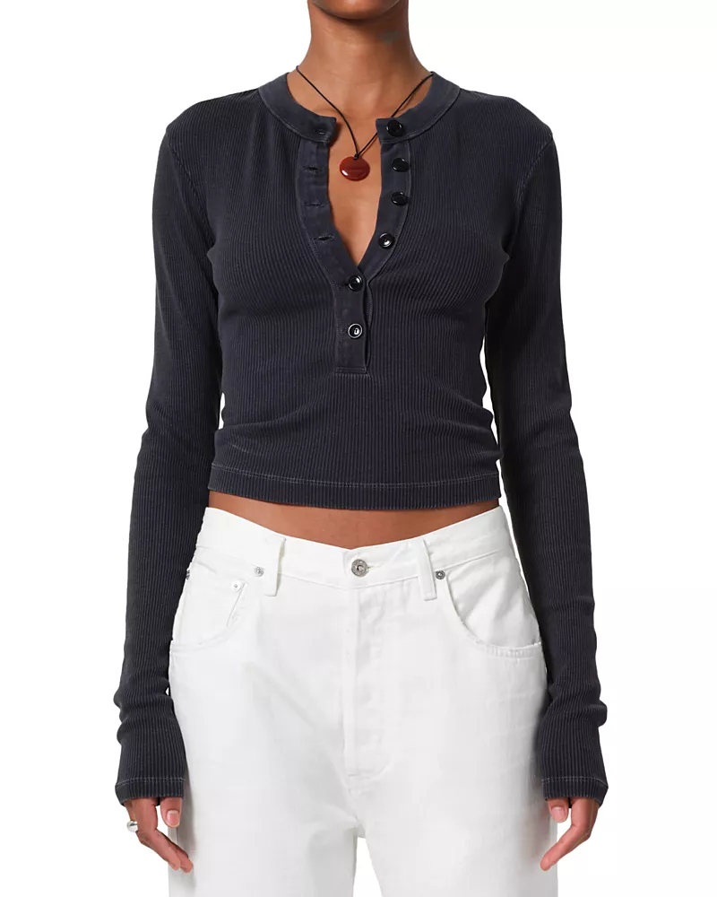 Citizens of Humanity Varra Henley Top