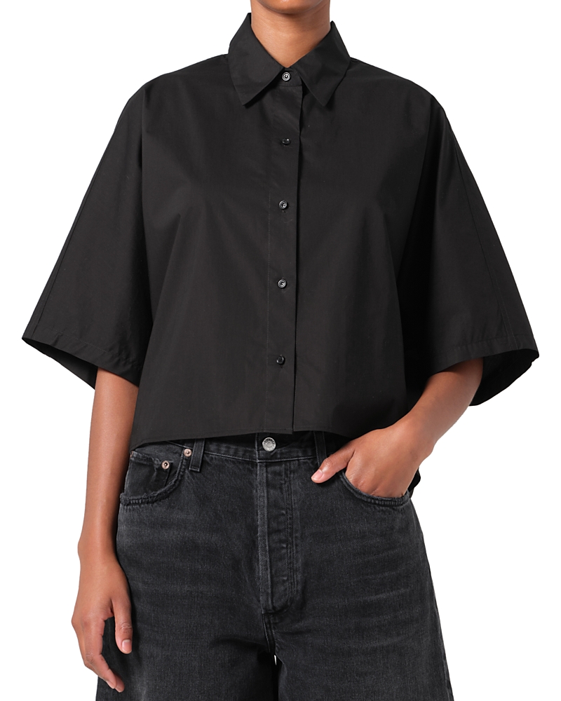 AGOLDE MERRIN DOLMAN SHORT SLEEVE SHIRT