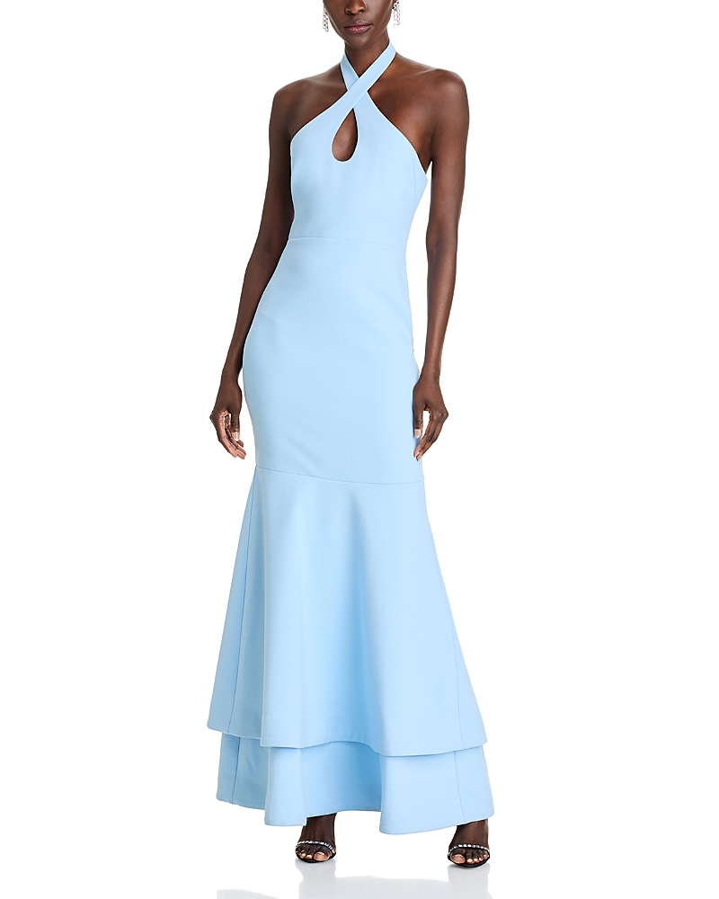 LIKELY NIA HALTER GOWN