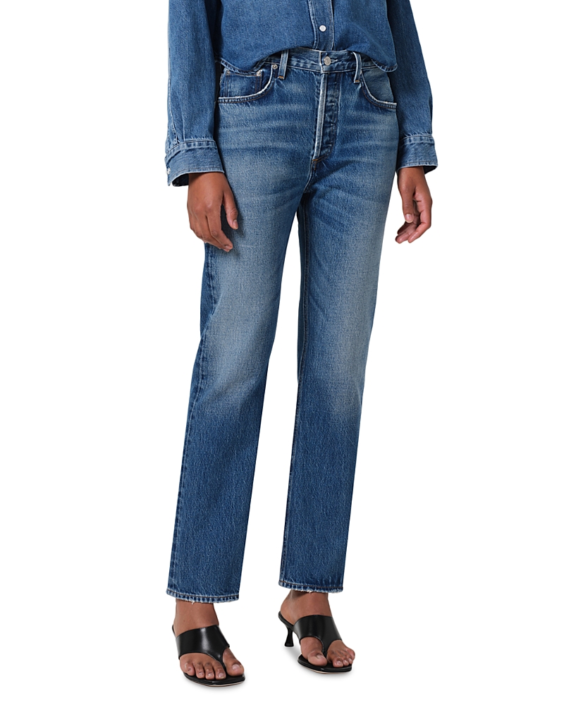 Citizens of Humanity Blaine High Rise Straight Leg Jeans in Chaya