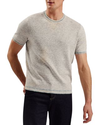 Ted Baker - Textured Short Sleeve Sweater Tee