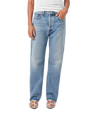 Fran Low Rise Straight Leg Jeans in Reign