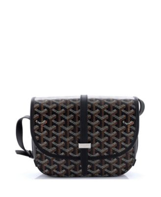 Pre-Owned Goyard - PM Belvedere II Messenger Bag Coated Canvas