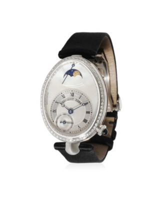 Pre-Owned Breguet - White Gold Queen of Naples 8908BB/52/864D00D 29.40