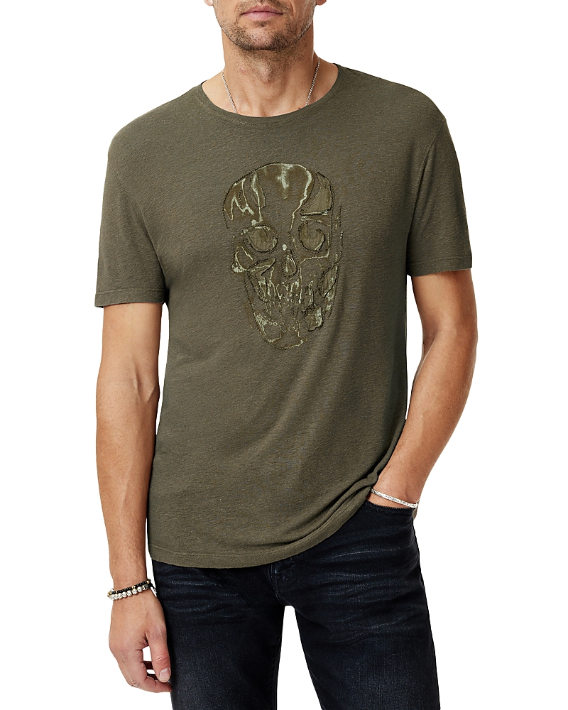John Varvatos Chain Skull Tee