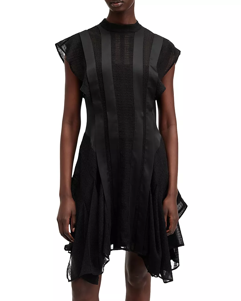Allsaints Fleur Texture Dress