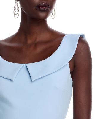 The Whisper Collar Mini Dress