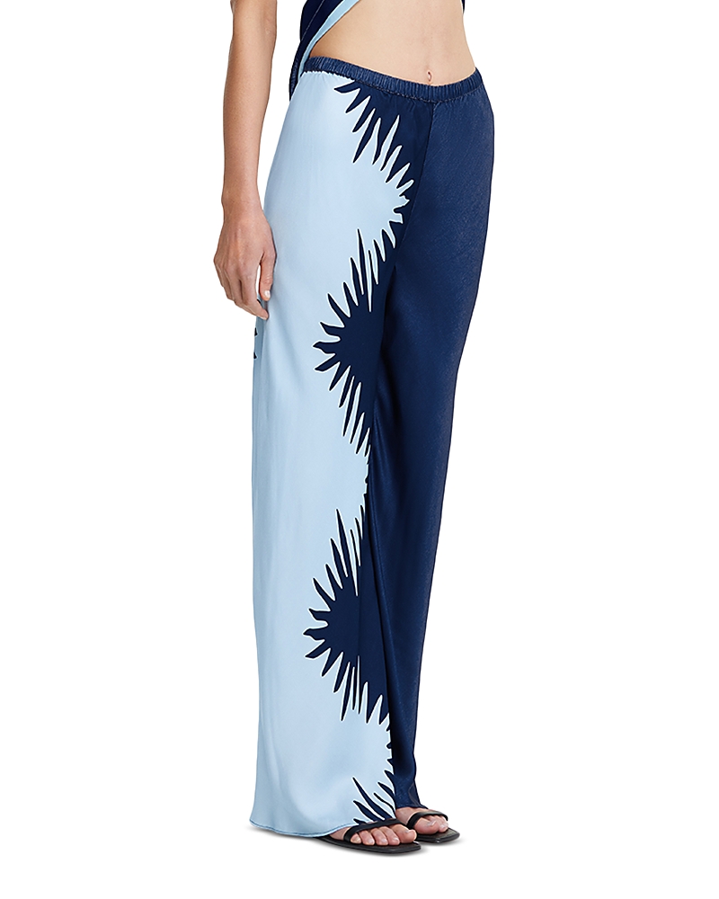 Significant Other Flossie Split-pattern Trousers In Reflection