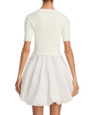 Kenny Short Sleeved Bubble Mini Dress