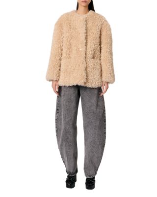 Short Faux Fur Coat