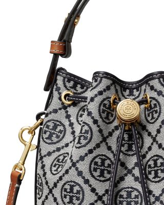 T Monogram Mini Bucket Bag