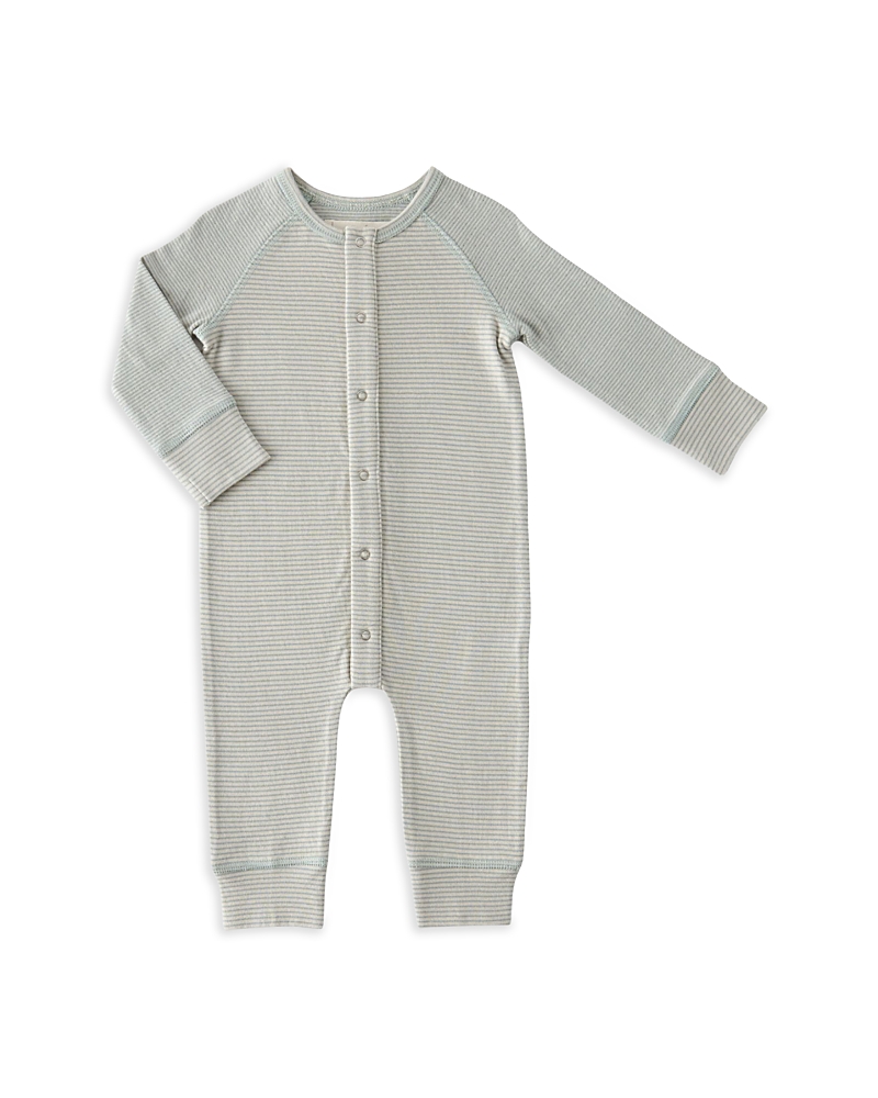 PEHR UNISEX SAILOR STRIPED RAGLAN COVERALL - BABY