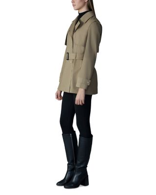 Adva Mid-Length Belted Trench Coat