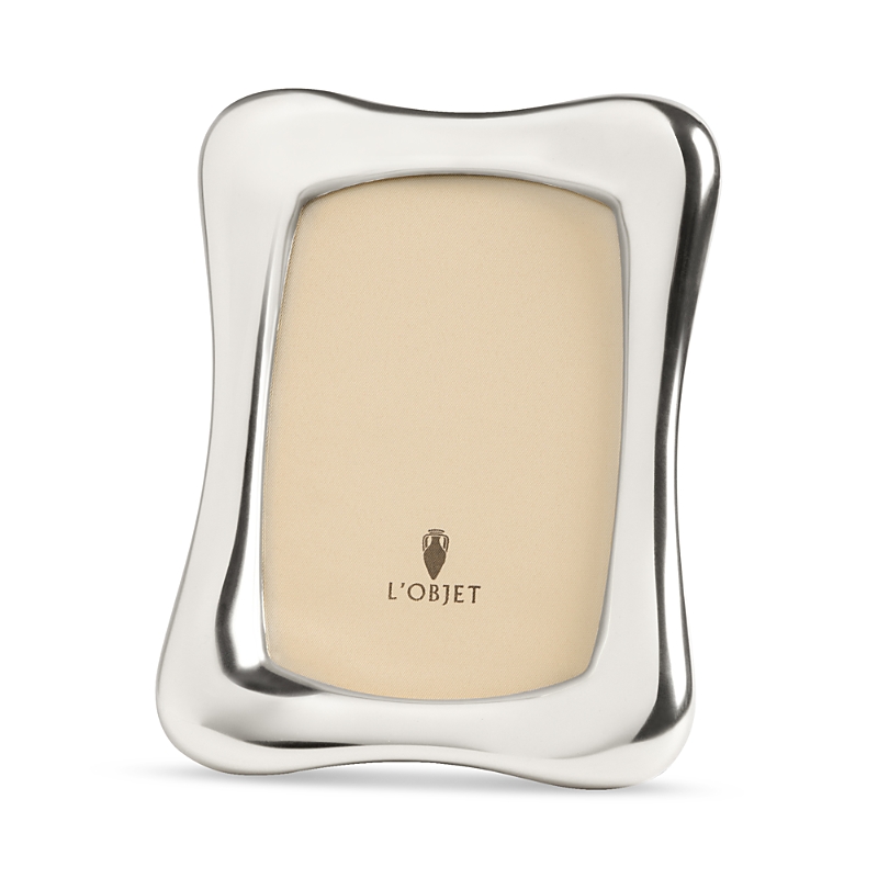 L'objet Anton Picture Frame, Platinum Tone, 4 X 6 In Platinum