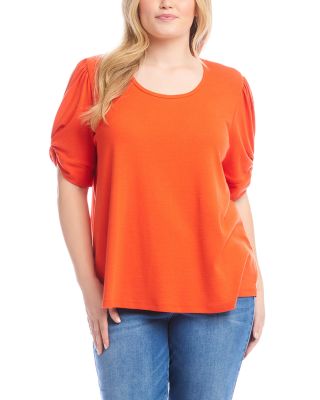 Karen Kane - Plus Twist Sleeve Top
