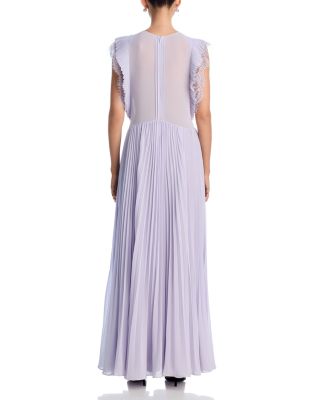 Chiffon Ruffled Maxi Dress