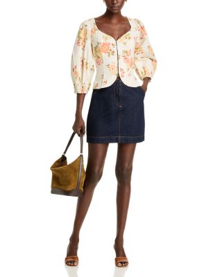 Poplin Sweetheart Top - Exclusive