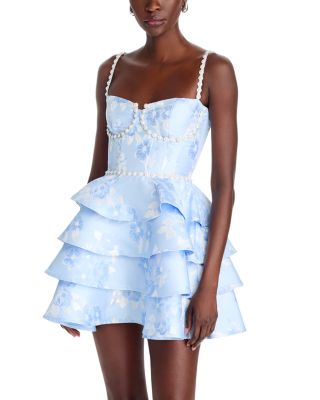 Luciana Embellished Mini Dress