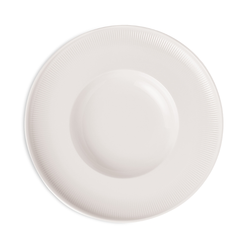 Villeroy & Boch Afina Wide Rim Soup Bowl In White