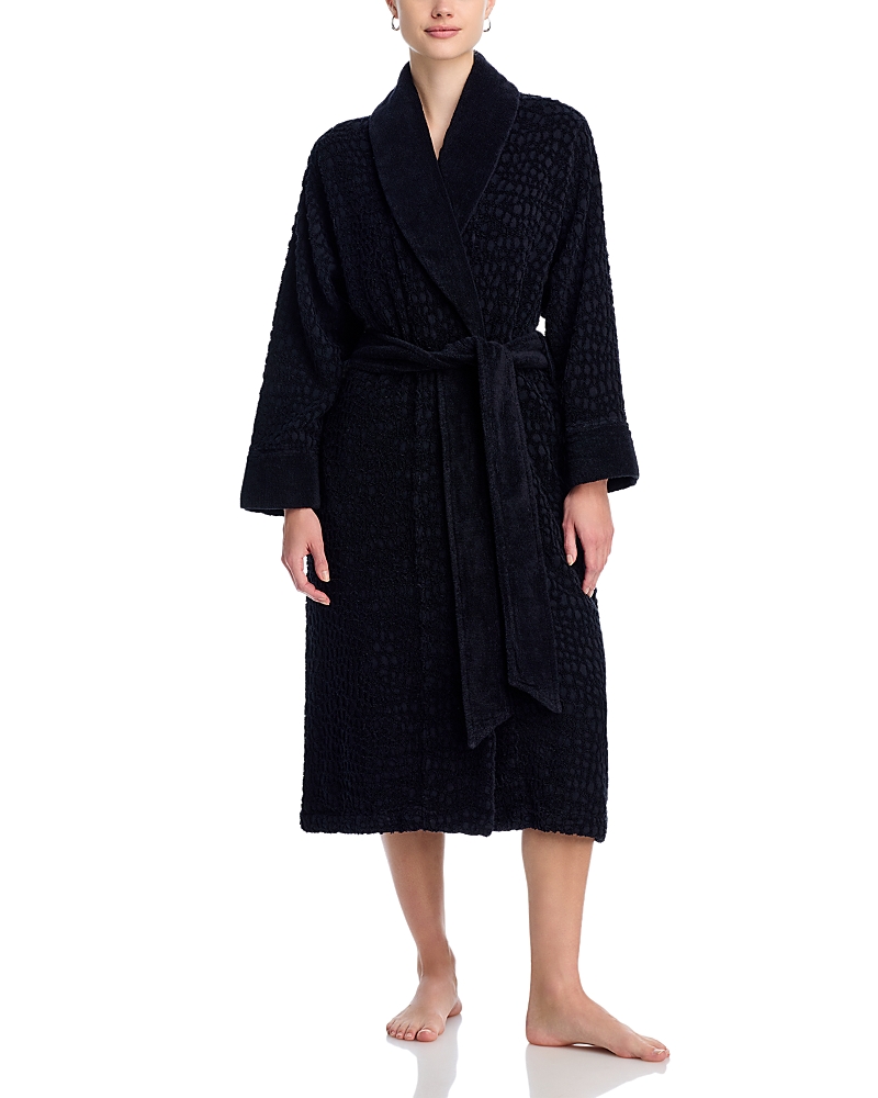 Abyss Lodge Robe In Black