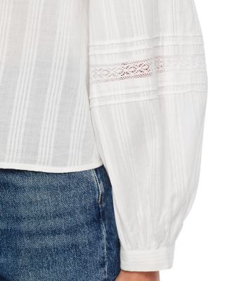 Lace Trim Blouse