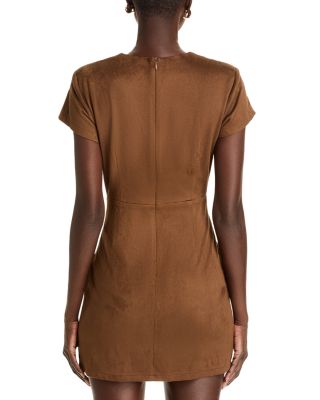 Faux Suede Dress - Exclusive 