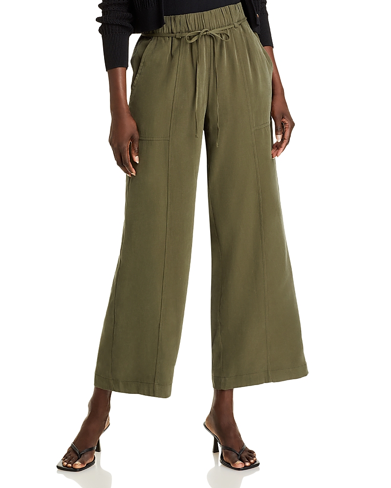 AQUA WIDE LEG PANTS - EXCLUSIVE