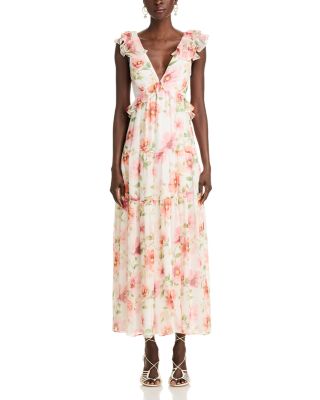  Ruffle Maxi Dress - Exclusive 