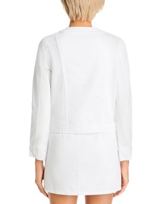 Kris Button Front Mini Skirt