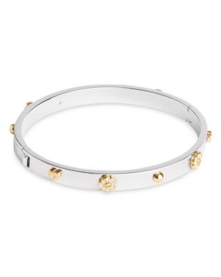 Signature Mixed Motif Bangle Bracelet
