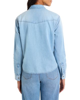 The Western Denim Top