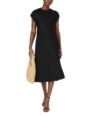 Ennis Satin Column Midi Dress