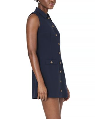 Azra Button Front Dress