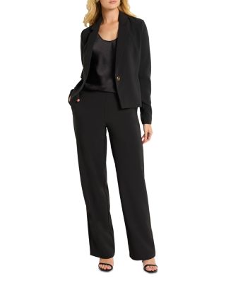 Stretch Suiting Lenox Wide Leg Pants