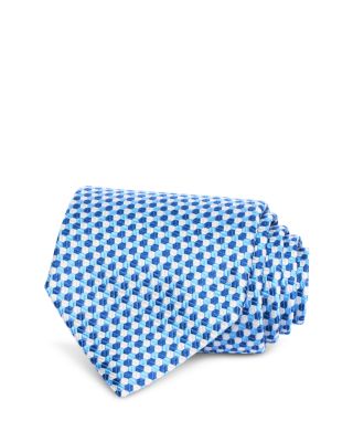 David Donahue - Classic Silk Geometric Tie