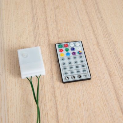 6&#39; Pre Lit Artificial Edmonton Fir Light Show Memory Shape Christmas Tree with Instant Connect Technology and 300 Color Changing LED Lights