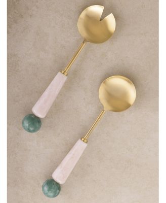  Copenhagen Salad Servers, Set of 2