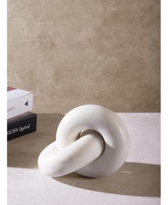  Munich White Marble Knot Sculpture