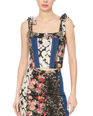 Alice and Olivia - Clara Paneled Top