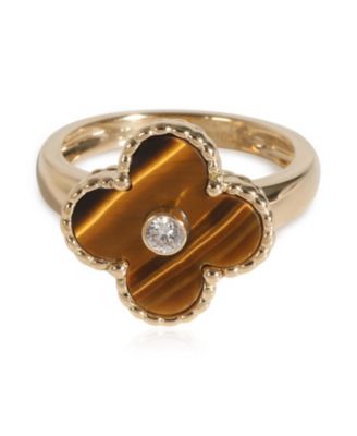 Pre-Owned Van Cleef & Arpels - Alhambra 18k Yellow Gold Fashion Ring