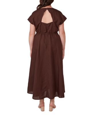 Aubrey V Neck Midi Dress